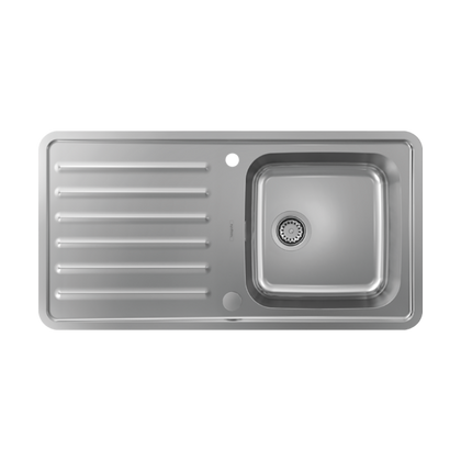 HansGrohe S41 S4113 - F400 Gömme Eviye 400 Damlalık İle - 43338800