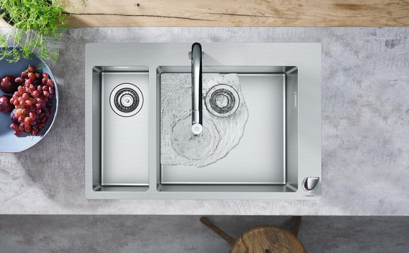HansGrohe S71 S712 - F655 Ankastre Eviye 180/450 - 43310800