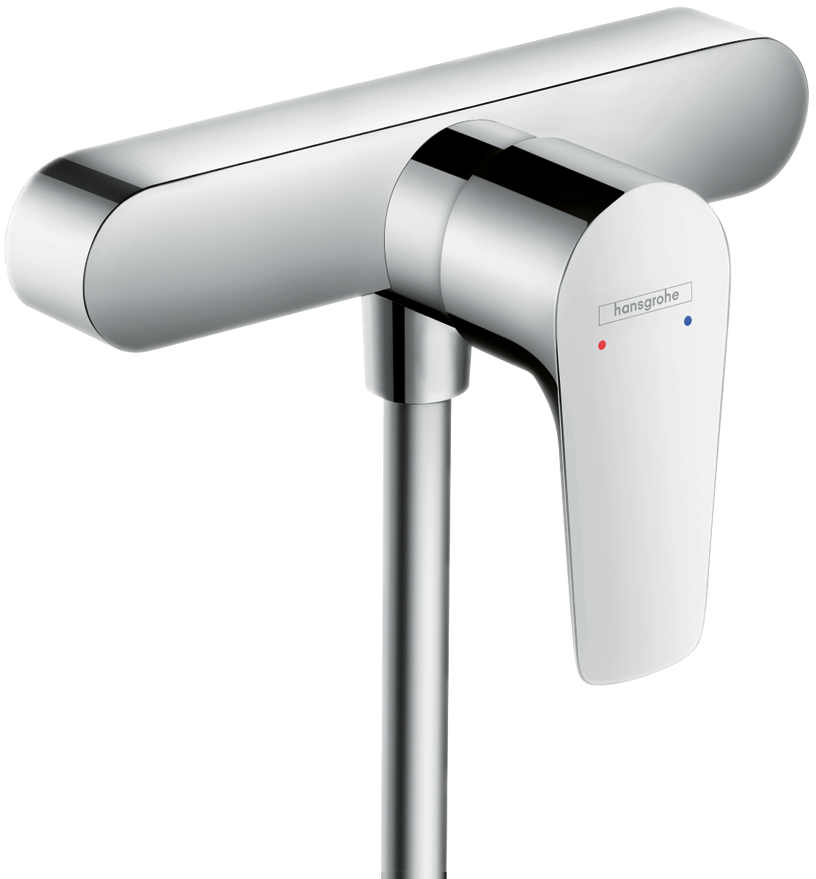HansGrohe Talis E Tek Kollu Duş Bataryası Aplike, Merkez Mesafe 15.3 Cm - 71761000