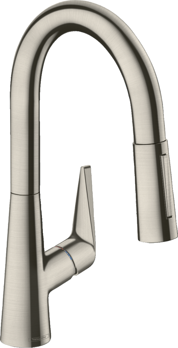 HansGrohe Talis M51 Tek Kollu Eviye Bataryası 160, Çekilebilir El Duşu, 2Jet - 72815800