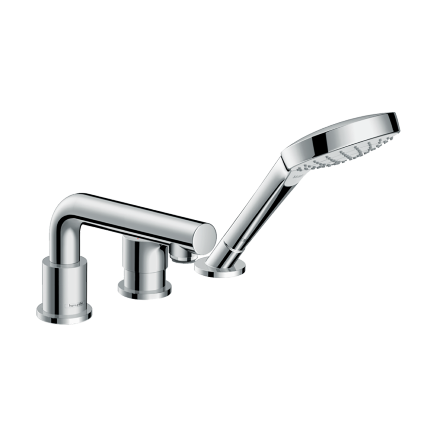 HansGrohe Talis S 3 - Delikli Küvet Kenarı Tek Kollu Banyo Bataryası - 72417000