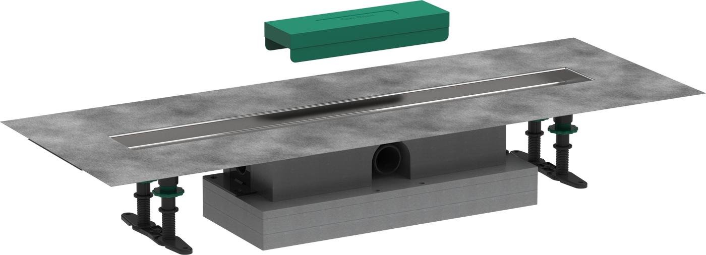 HansGrohe Ubox Universal Komple Set Düz Kurulum - 700 Duş Kanalı İçin - 56017180