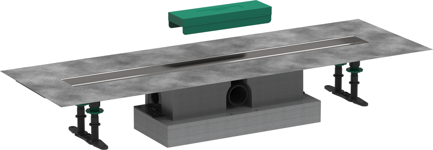 HansGrohe Ubox Universal Komple Set Standart Montaj - 800 Duş Gideri İçin - 56024180
