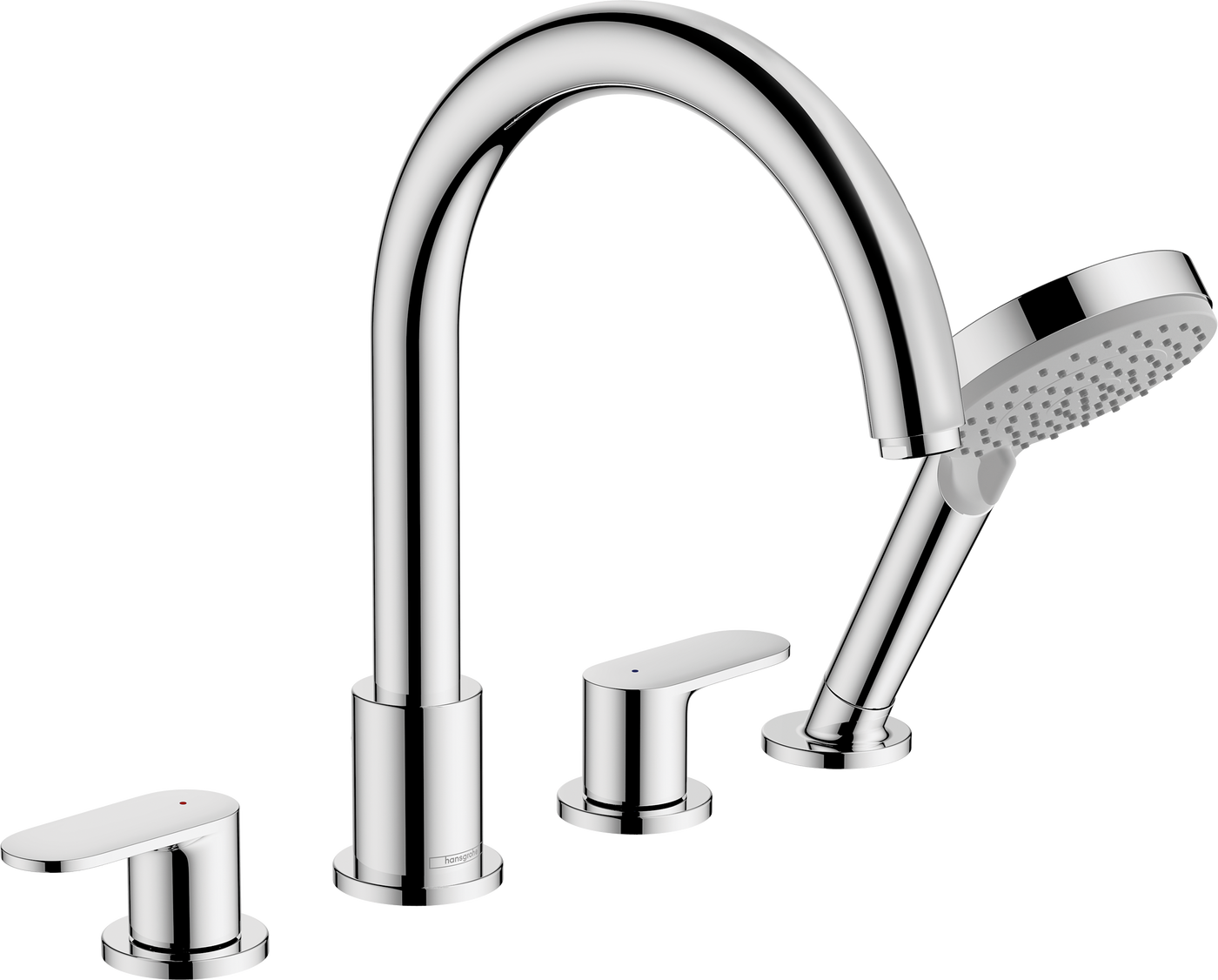 HansGrohe Vernis Blend 4 - Delikli Küvet Kenarı Banyo Bataryası - 71456000