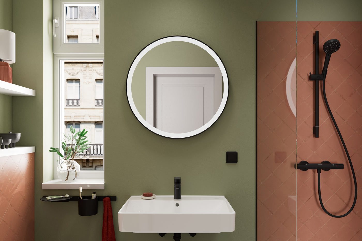 HansGrohe Vernis Blend Tek Kollu Lavabo Bataryası 100 Coolstart, Kumandalı - 71585670