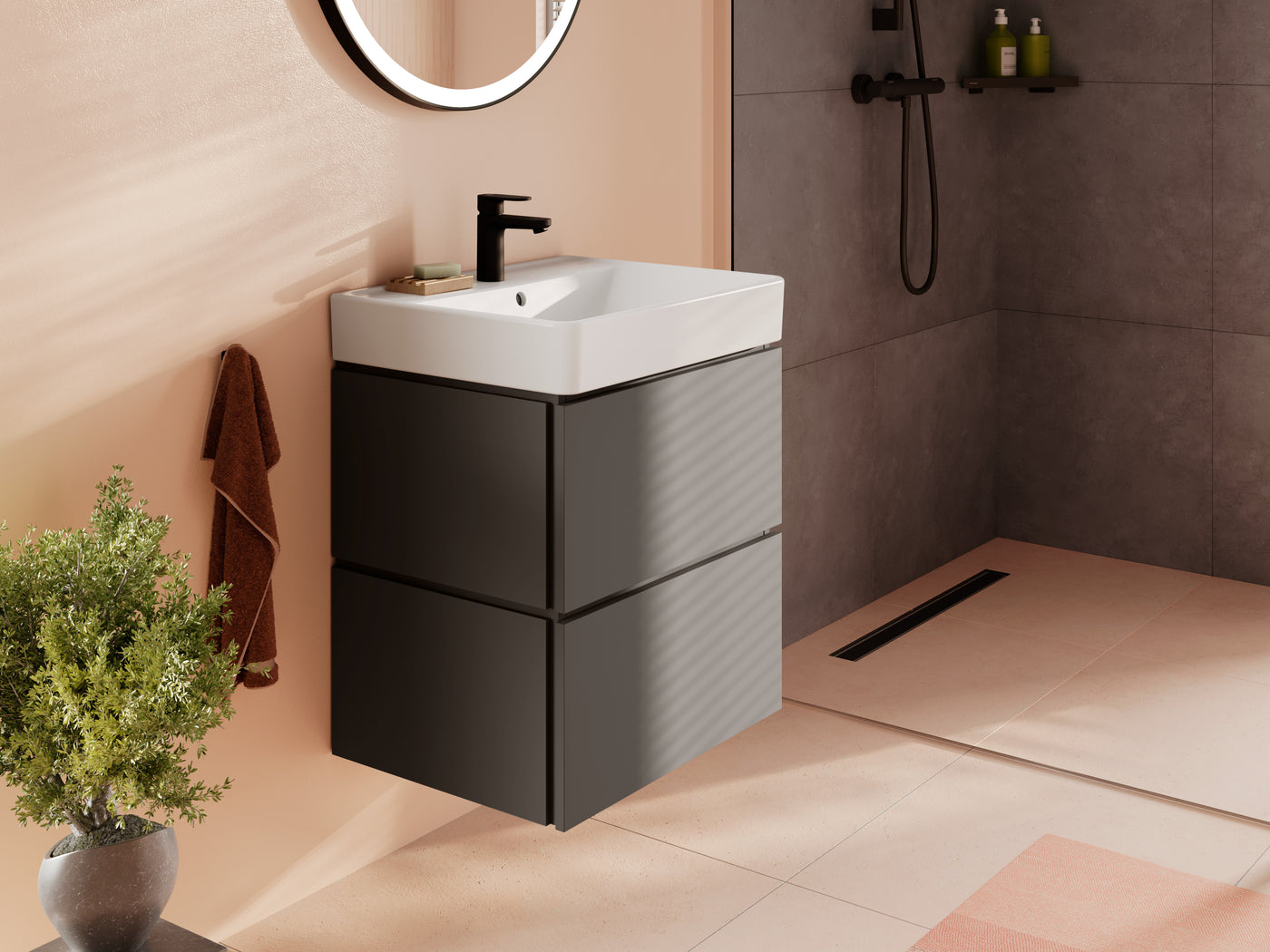 HansGrohe Vernis Blend Tek Kollu Lavabo Bataryası 100 Kumandalı - 71551670
