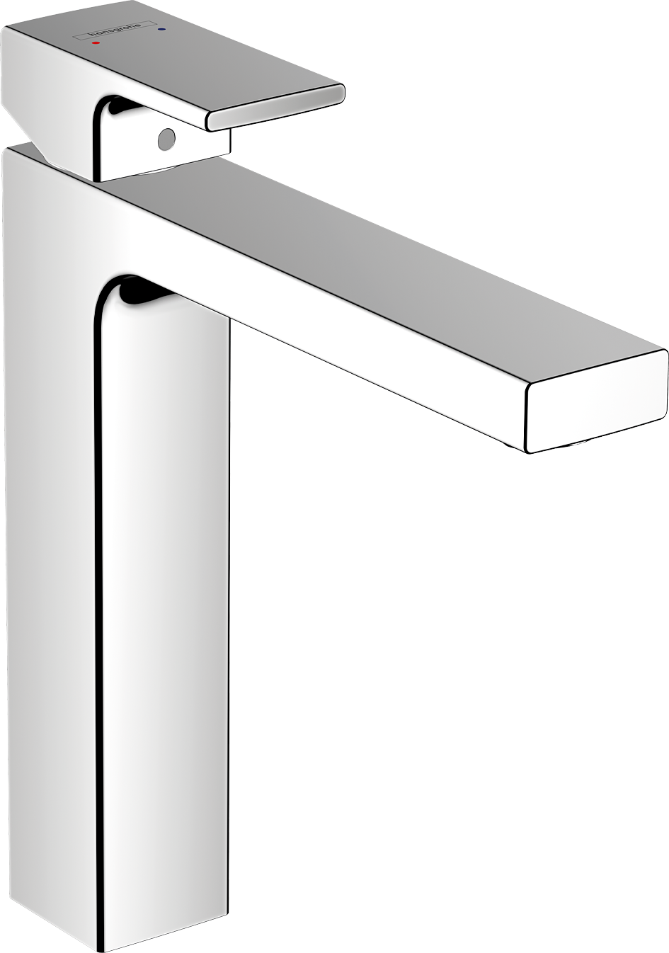 HansGrohe Vernis Shape Tek Kollu Lavabo Bataryası 190 Kumandalı - 71562000
