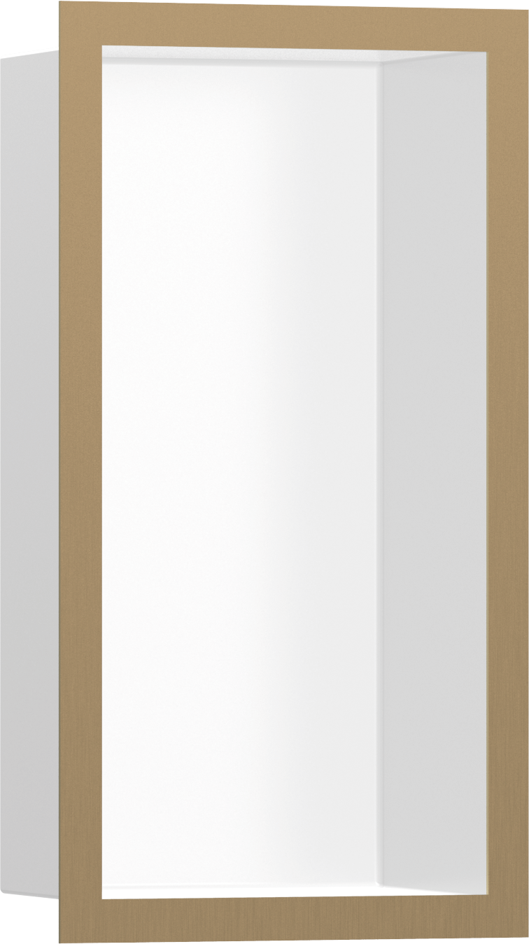 HansGrohe Xtrastoris Individual Duvar Nişi Satin Beyaz Tasarım Çerçeveli 300/150/100 - 56096140