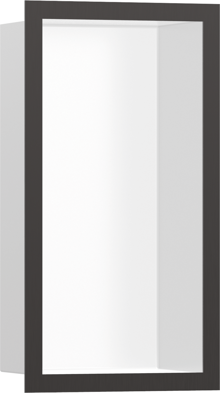 HansGrohe Xtrastoris Individual Duvar Nişi Satin Beyaz Tasarım Çerçeveli 300/150/100 - 56096340