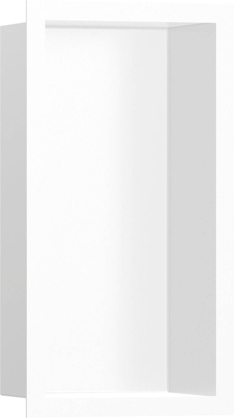 HansGrohe Xtrastoris Individual Duvar Nişi Satin Beyaz Tasarım Çerçeveli 300/150/100 - 56096700