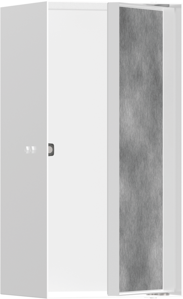 HansGrohe Xtrastoris Rock Duvar Nişi Seramik Kaplanabilir Kapak İle 300/150/140 - 56088700