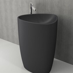 Bocchi Etna Monoblok Yerden Lavabo Mat Antrasit 1075-020-0125 - 2