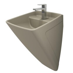 Bocchi Firenze Asma Monoblok Lavabo, 48 cm, Mat Kaşmir 1082-011-0126 - 1