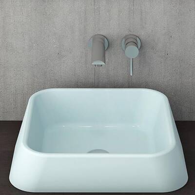 Bocchi Firenze Çanak Lavabo Mat Buz Mavisi 1005-029-0125 - 2