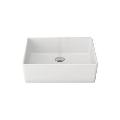 Bocchi Milano Çanak Lavabo 50 cm Mat Beyaz 1215-002-0125 - 1