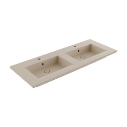 Bocchi Milano Çift Gözlü Lavabo 120 cm Mat Yasemin 1111-007-0126 - 1