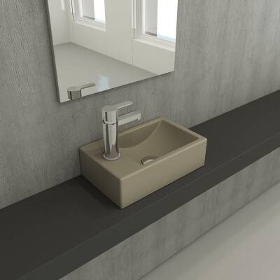 Bocchi Milano Dar Sol Lavabo 37 Cm Mat Kaşmir 1418-011-0126 - 2