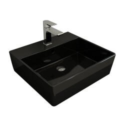 Bocchi Milano Lavabo 50 cm Parlak Siyah 1216-005-0126 - 1