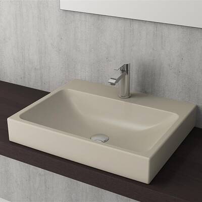 Bocchi Scala Tezgah Üstü Lavabo 60 Cm Mat Kaşmir 1077-011-0126 - 2