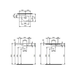 Bocchi Taormina Arch Lavabo, 45 Cm, Mat Antrasit 1015-020-0126 - 3