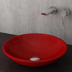 Bocchi Venezia Çanak Lavabo 40 cm Kırmızı 1120-019-0125 - 1