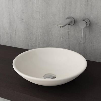 Bocchi Venezia Çanak Lavabo 40 cm Parlak Bisküvi 1120-014-0125 - 2