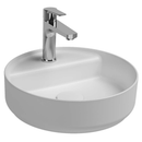 Isvea Infinity Mat Beyaz Batarya Delikli Tezgah Üzeri Lavabo 42 cm