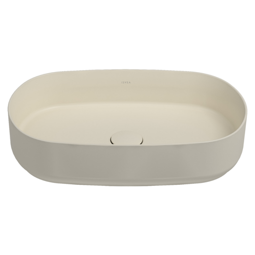 Isvea Infinity Fildişi Tezgah Üzeri Lavabo 55 cm