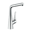 HansGrohe Metris M71 Tek Kollu Eviye Bataryası 320, Çekilebilir Gaga, 1Jet  - 14821000