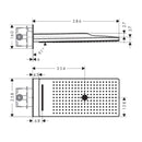 HansGrohe Rainmaker Select Tepe Duşu 580 3 Jet  - 24001600