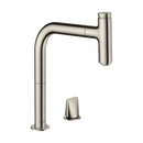 HansGrohe Metris Select M71 2 - Delikli Tek Kollu Eviye Bataryası 200, Çekilebilir Gaga, 1Jet, Sbox - 73804800
