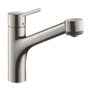HansGrohe Talis M52 Tek Kollu Eviye Bataryası 170, Çekilebilir El Duşu, 2Jet, Sbox - 73860800