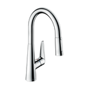 HansGrohe Talis M51 Tek Kollu Eviye Bataryası 200, Eco, Çekilebilir El Duşu, 2Jet, Sbox - 73876000