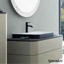 Duravit Happy D.2 Tezgahüstü Lavabo 60x46 cm Antrasit-Beyaz