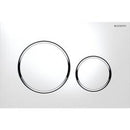 Sigma20 round, Beyaz/Parlak krom