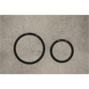 Sigma50 round, Siyah krom/Beton