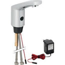 Geberit lavabo bataryası Type 185, elektrikli: Parlak krom, Mikser=Mikserli