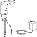 Geberit lavabo bataryası Type 185, elektrikli: Parlak krom, Mikser=Miksersiz