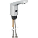Geberit lavabo bataryası Type 185, pilli: Parlak krom, Mikser=Mikserli