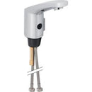 Geberit lavabo bataryası Type 185, pilli: Parlak krom, Mikser=Mikserli ve kollu
