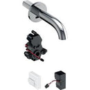 Geberit lavabo bataryası Piave, ankastre, elektrikli, sıva altı fonksiyon kutusu için: Parlak krom, L=17cm, Mikser=Mikserli