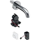 Geberit lavabo bataryası Piave, ankastre, elektrikli, sıva altı fonksiyon kutusu için: Parlak krom, L=22cm, Mikser=Miksersiz