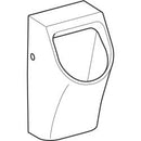 Geberit Smyle arkadan girişli pisuvar, arkadan çıkışlı: T=30cm, Çıkış=Arkaya, Giriş=Arka, Beyaz