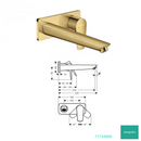 Hansgrohe Duvardan Ankastre Lavabo Bataryası - 2