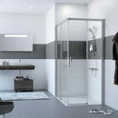 Design Pure Kare 90x90 Cm Duşakabin Parlak/Mat Profil