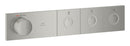 GROHE SPA — Grohtherm Aqua Tiles 3 Yollu termostat Supersteel Infinity Finish 106866DC00