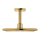 Grohe Rainshower Mono 310 Cube Tepe Duşu Seti, 2 Akışlı, Altın - 26481GL0