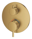 Grohe Atrio Ankastre Termostatik Duş Bataryası (Sıva Üstü Grubu), Tek Çıkışlı, Fırçalı Altın - 24357GN0