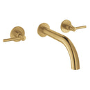 Grohe Atrio 3 Delikli Duvardan Ankastre Lavabo Bataryası (Sıva Üstü Grubu), Fırçalı Altın - 20662GN0