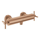 Grohe Atrio Duş Bataryası (4 Çubuklu Volan), Fırçalı Bakır - 26895DL0